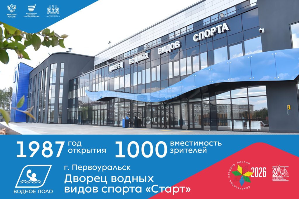 Дворец водных видов спорта «Старт», г. Первоуральск